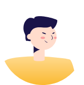 Avatar cheveux noirs, couleur de peau très claire